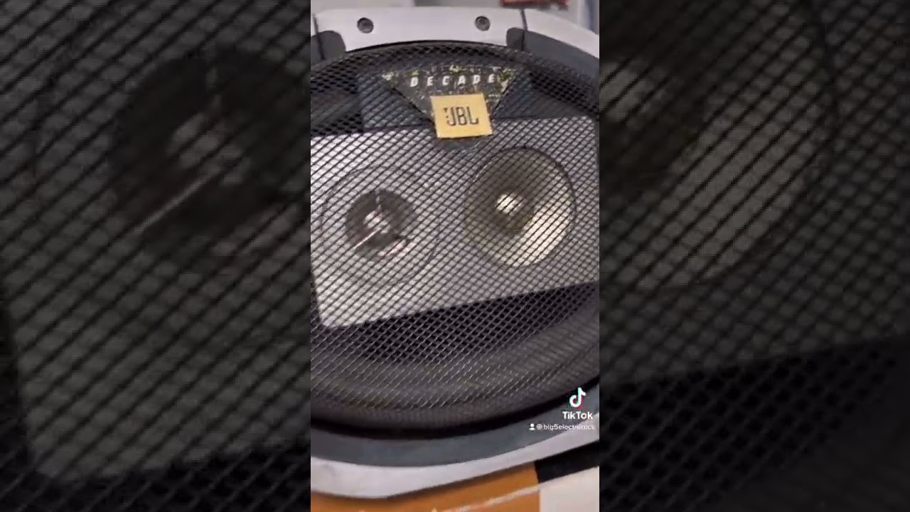 Some old school car audio! Jbl t545 and jbl t595 6x9s