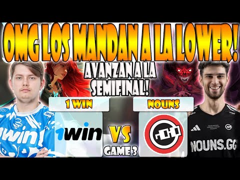 NOUNS VS 1 WIN BO3[GAME 3]GUNNAR, YUMA, LELIS VS MUNKUSHI, CLOUD - ELITE LEAGUE SEASON 2- DOTA 2-ESB