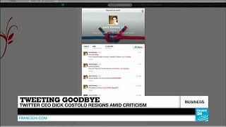 Twitter's CEO steps down as investors press for change