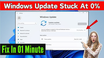 How to Fix Windows 11 Updates Stuck at 0% Downloading | Update Windows 11 Faster | Windows 11 Update