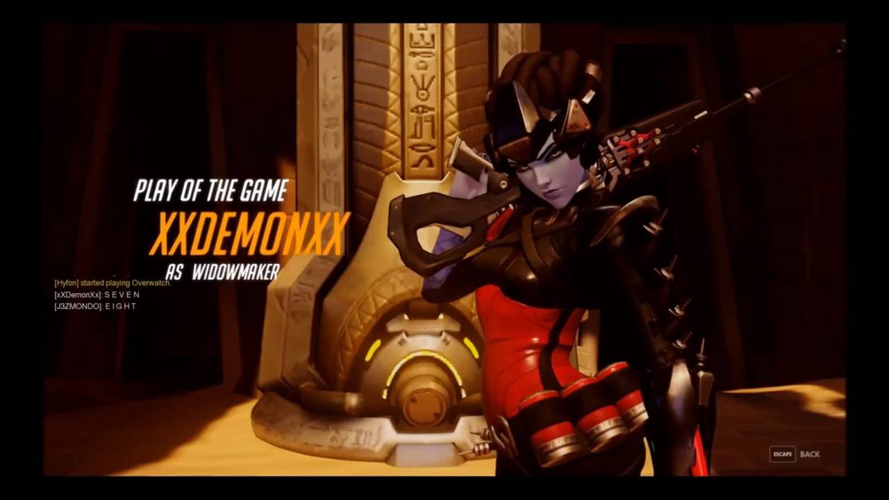 Overwatch: Egypt Widow Maker