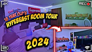 18 YEAR OLD'S HYPEBEAST ROOM TOUR | 2024 EDITION🔥