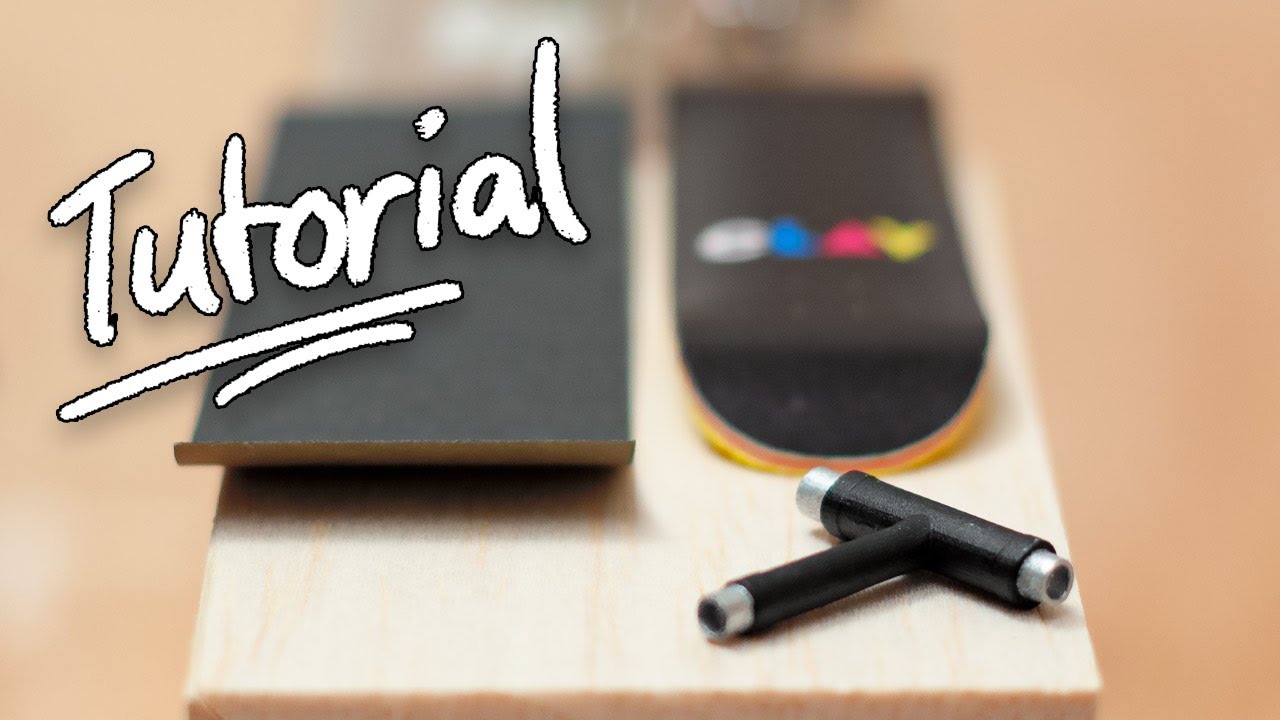 How to put together a skateboard The Clay Shop YouTube