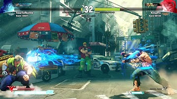 Street Fighter V - Ryu Full Screen Critical Art Hit Confirmed
