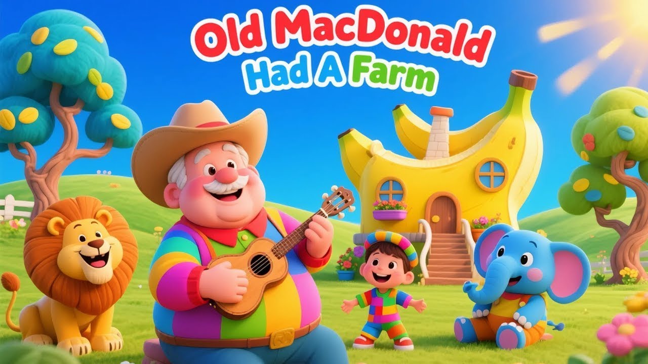 Old MacDonald Had a Farm | Rain Rain Go Away | BINGO + More Nursery Rhyme & Kids Songs | Oji Kids