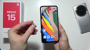 Redmi 15: How to Insert SIM Card