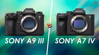 Sony A9 III vs Sony A7IV | Comparison