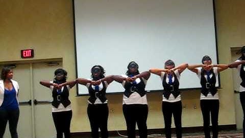 Zeta Phi Beta Sorority Inc. (Phi Epsilon Chapter) Spring 2009 Probate Video 1 of 5