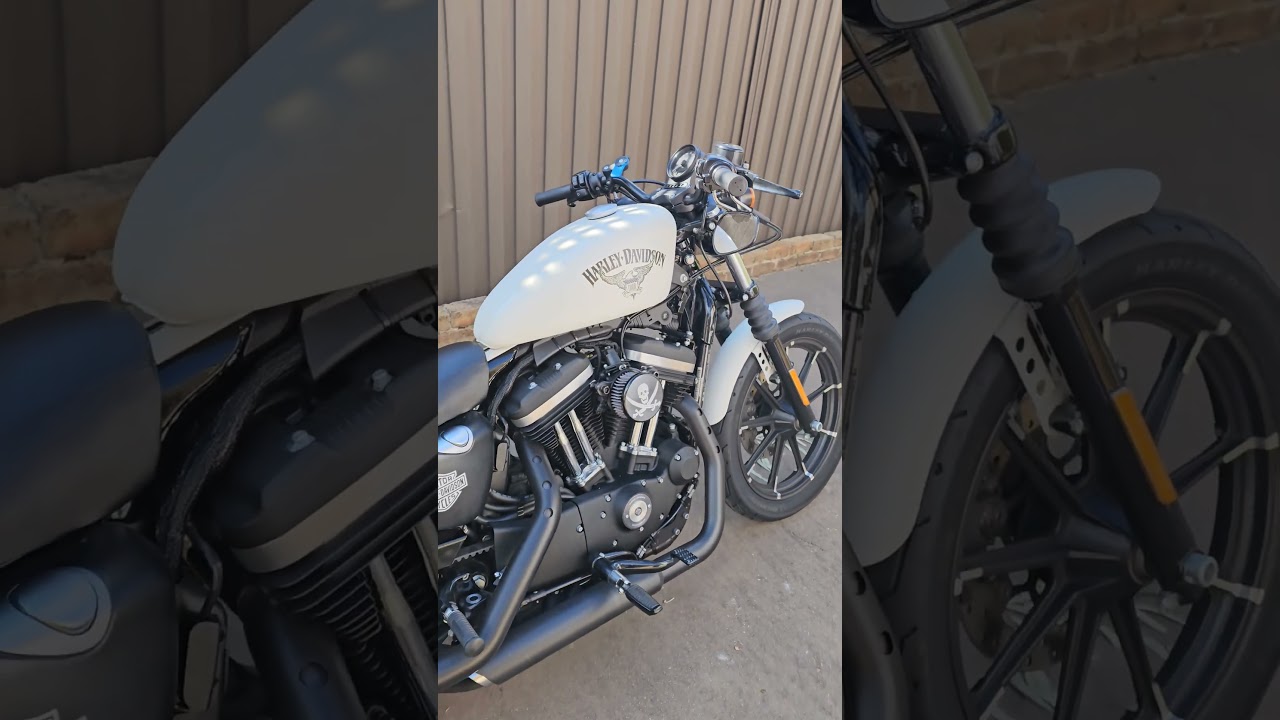 #iron883 #vanceandhines #sportster #exhaust #harleydavidson #🔥🔥🔥⚠️