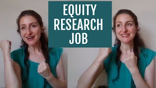 Equity Research Interview Prep Video - use this to practice for your equity research interview!