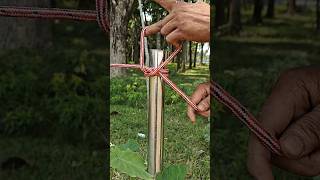 Useful Rope Trick Everyone Should Know! 🪢#Shorts #RopeTrick #LifeHacks #KnotTying #DIY