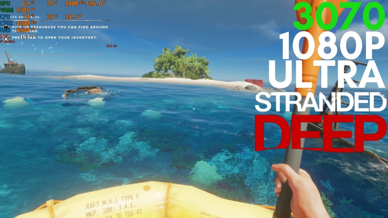 Stranded Deep - Legion 5 (3070 Laptop/5800h) - Ultra Settings