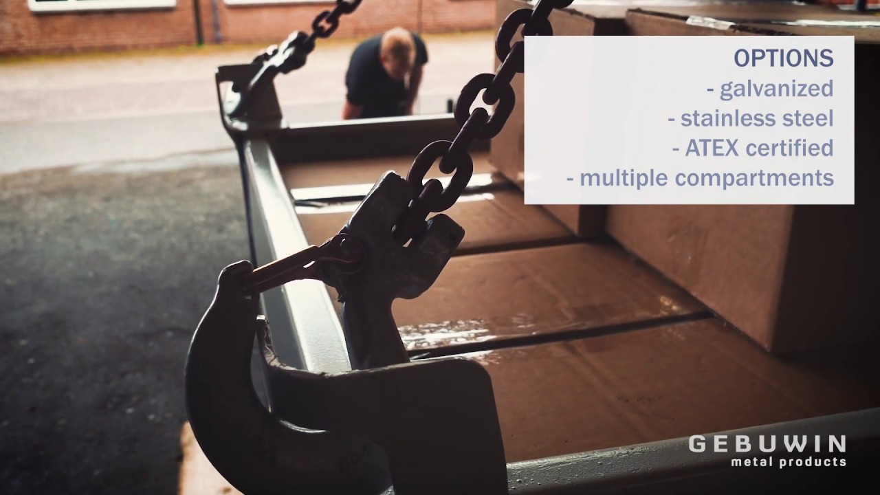 Worm gear hand winch 1500 kg Gebuwin YouTube