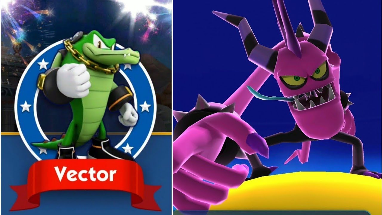 sonic dash vector vs zazz / VECTOR ZAZZ BOSS FIGHT GAMEPLAY - YouTube
