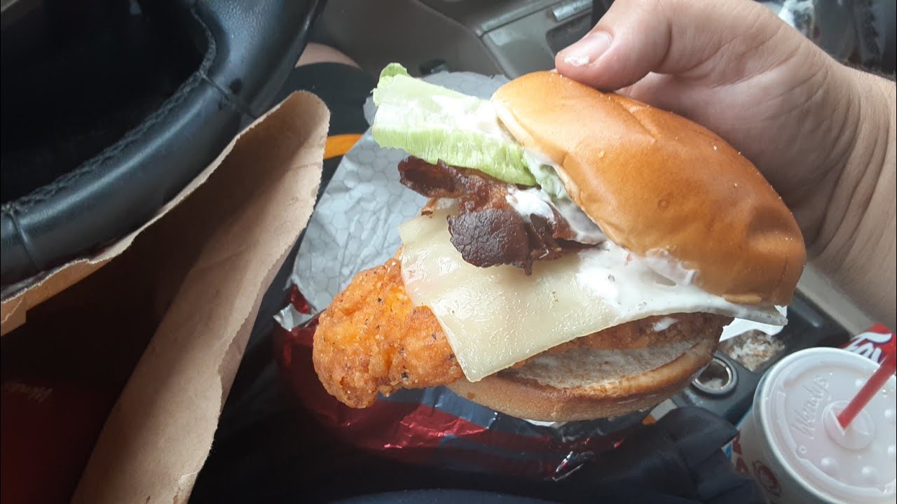 asiago ranch club burger at Wendy's review wendys asiago ranch club