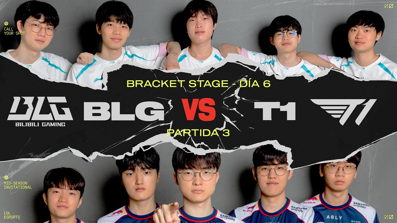 BLG vs T1 | MSI 2026 | BRACKET STAGE | D6 | PARTIDA 3