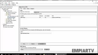 How to Map Network Drives on Windows Client using Group Policy Preference