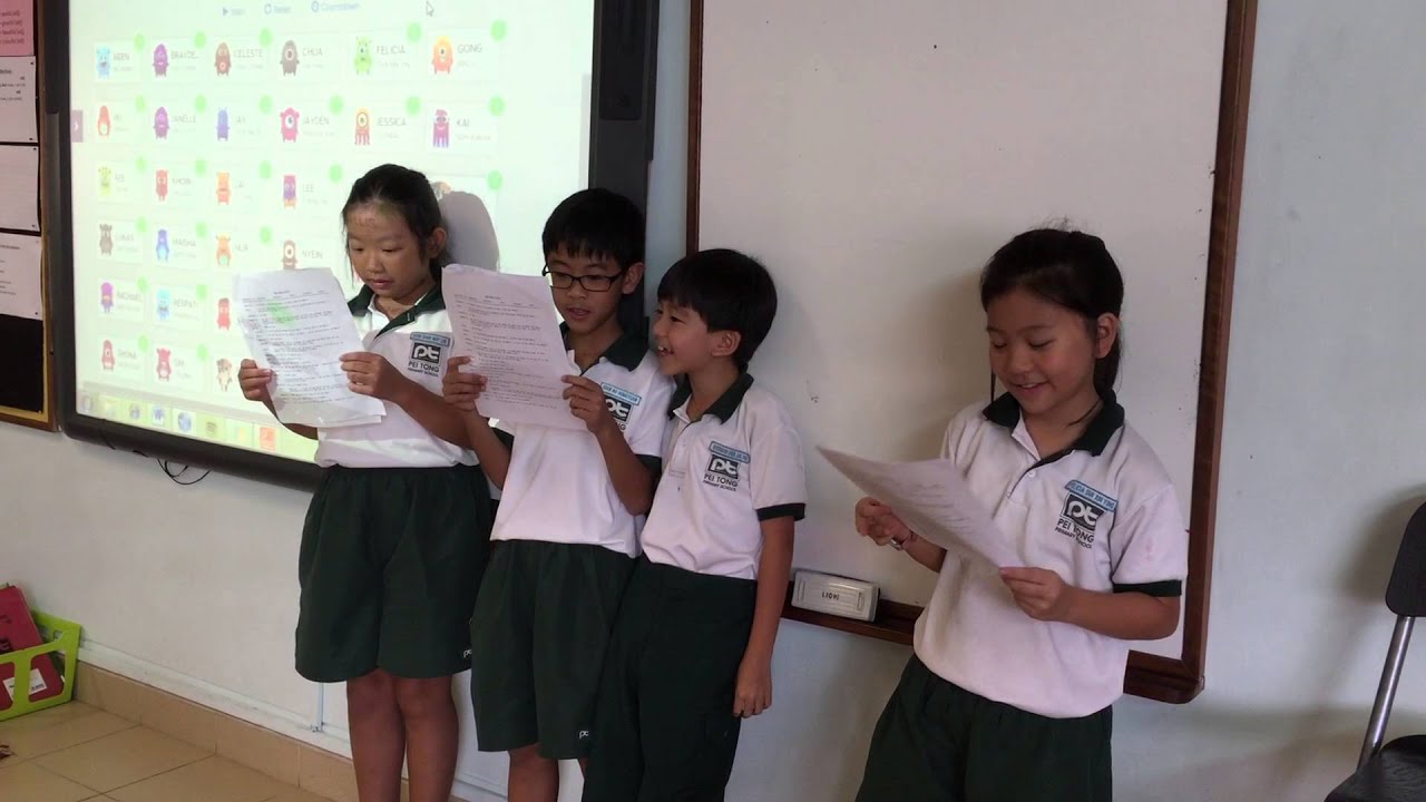 P3 EL - Int 2 (Readers Theatre) - Round 1 "Stone Soup" - Group 4