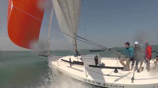 Levity J80 Downwind Sailing 20141028 SZ-HK part 4