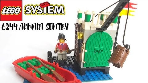 Lego System 6244 Armada Sentry SPEED BUILD | 乐高海盗6244舰队岗哨