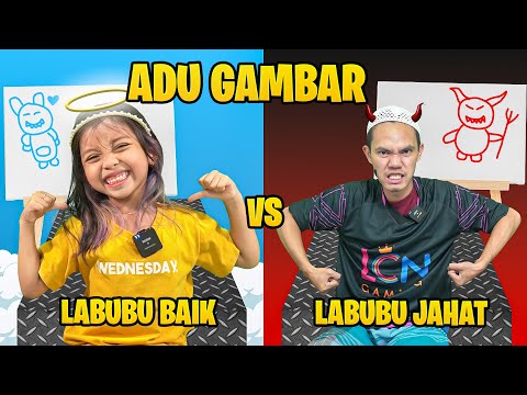 LEIKA IKUT PERTANDINGAN MENGGAMBAR LABUBU BAIK VS JAHAT 😱😨DRAW OR DIE [ROBLOX INDONESIA]