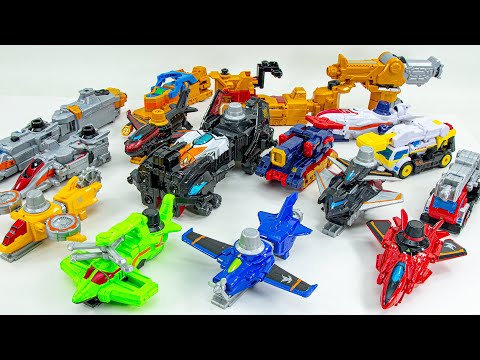 PowerRangers All LupinKaiser Assembly DialFighter Trigger Machins X-Emperor Vehicle Robot Toys