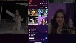 Oanh Tạ Trả Kèo Nhảy Khi Mặc Đồ Phụ Huynh Đội Mũ Bảo Hiểm