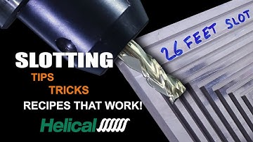 Slotting Aluminum - Tips, Tricks, Speeds & Feeds  | WW235