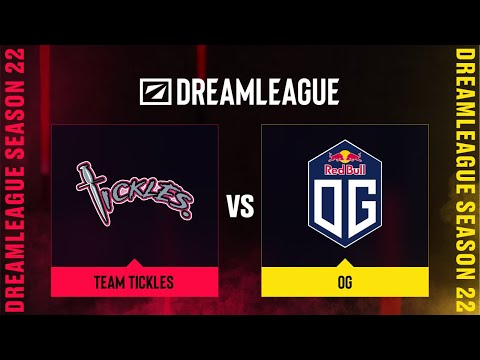 Team Tickles проти OG | Гра 2 | DreamLeague Season 22 - CQ - WEU