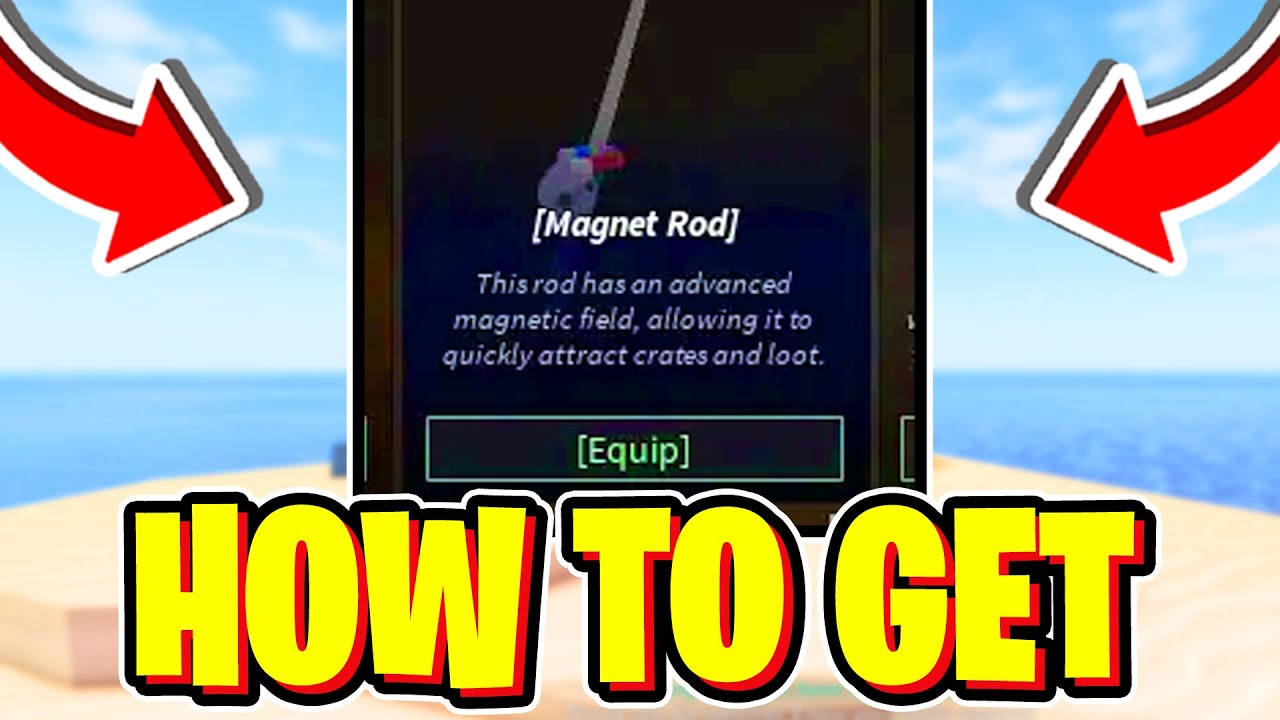 how-to-get-magnet-rod-in-fisch-roblox-youtube