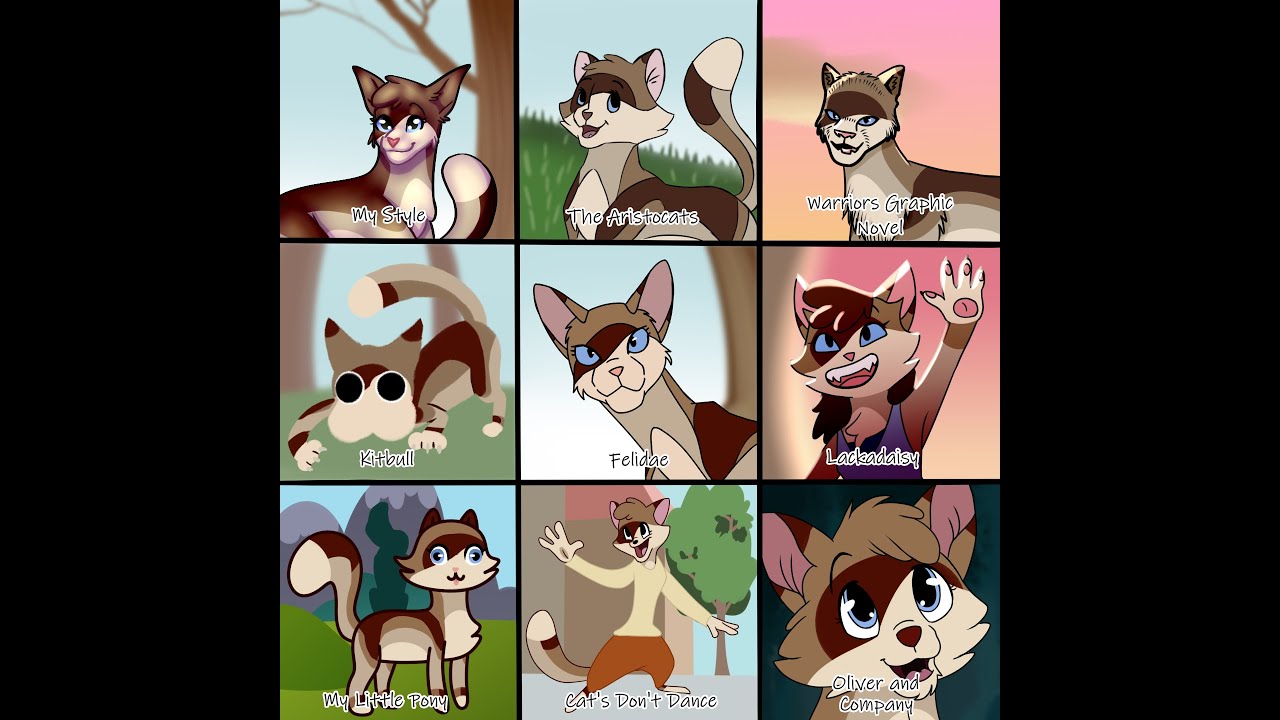 9 Styles Challenge Speedpaint - YouTube