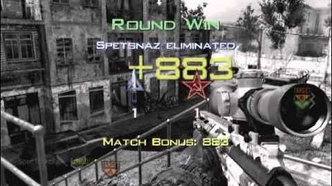 random throwing knife game winning kill mw3