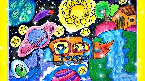 VẼ TRANH ĐỀ TÀI : Ô TÔ MƠ ƯỚC CỦA EM