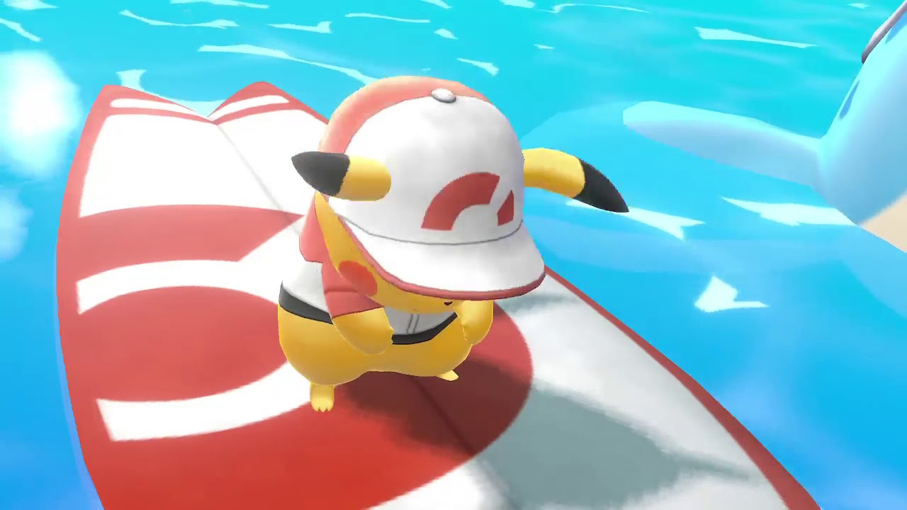 Pokemon Let's Go Pikachu - Sea Skim