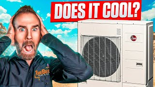 Rheem Cold Climate Heat Pump can HEAT at -22F 🔥 | Rheem RD16AZ Reviews
