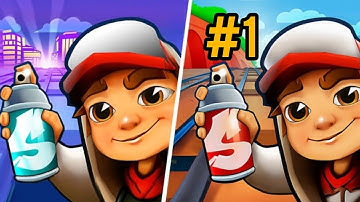 Subway Surfers Gameplay Walkthrough Part 1 - Subway Surfers Game (iOS, Android)