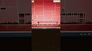 playing Geometry Dash on Crazy Games! 🎮🕹️🟨 #gaming #geometrydash #shorts