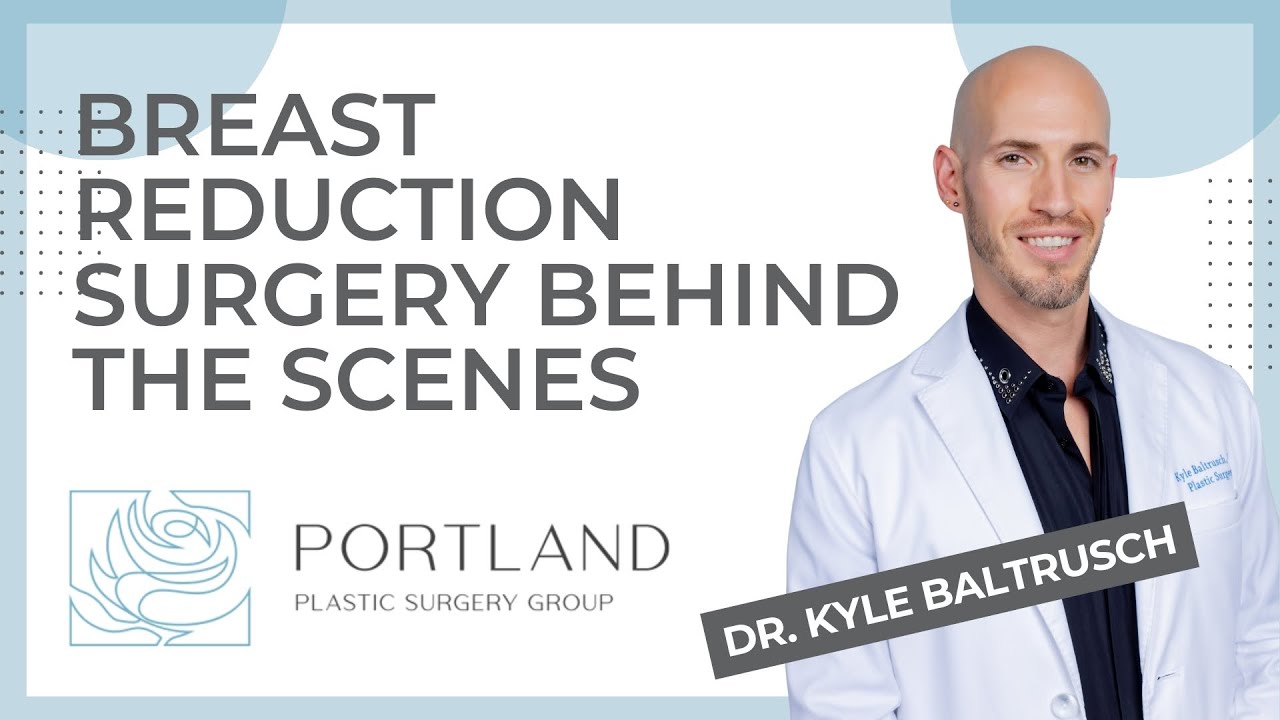 Breast reduction surgery behind the scenes