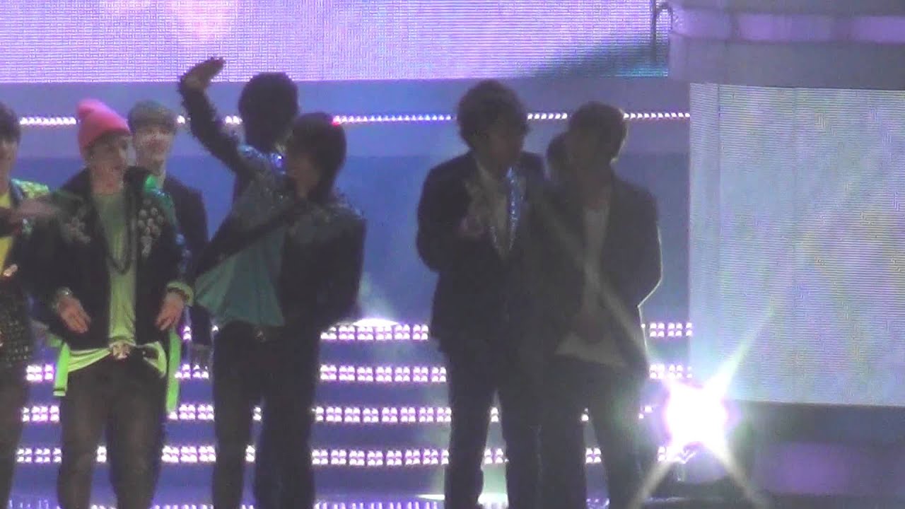 [fancam]120512 BEAST ending @Dream Concert
