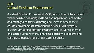 VDE - Virtual Desktop Environment