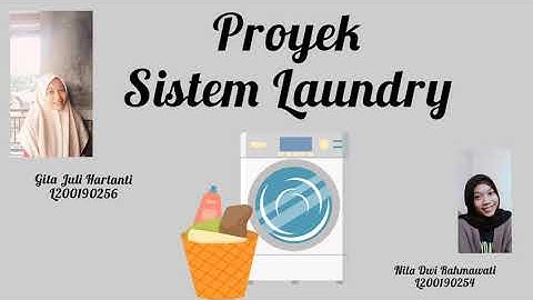 Sistem Pemesanan Laundry - Project Akhir Pemrograman Berorientasi Objek