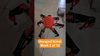 Hexapod Robot | Week 2 of 10 #engineering #hexapod #robot #robotics #thesis #mechatronic