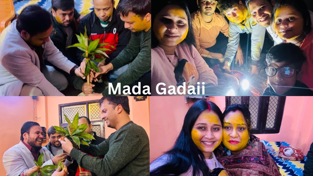 Mada Gadai me hui jabardast haldi💛💫 | Mada Gadai | @guptashikha0108