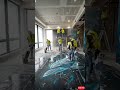 This Dolphin Floor Actually GLOWS 🐬✨|Luxury Epoxy Bedroom Transformation #interiordesign #satisfying
