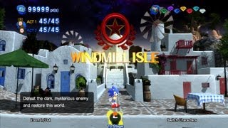 Sonic Generations Unleashed Project - WINDMILL ISLE Classic GamePlay