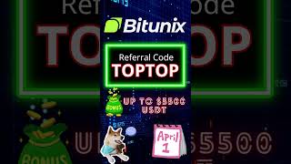 Bitunix Referral Code April 2025: Use &quot;TOPTOP&quot; for New User Sign-Up Bonus
