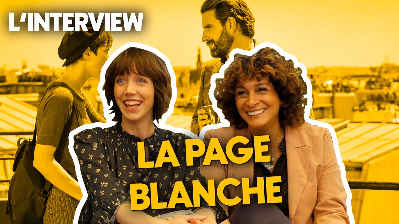 L'INTERVIEW Sara Giraudeau & Murielle Magellan pour LA PAGE BLANCHE YouTube