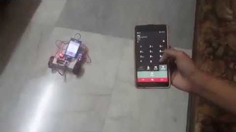DTMF based Mobile Controlled Robot