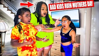 BAD KIDS RUIN MOTHERS DAY ! 😱 | WHAT Happens NEXT IS SHOCKING ! 😰