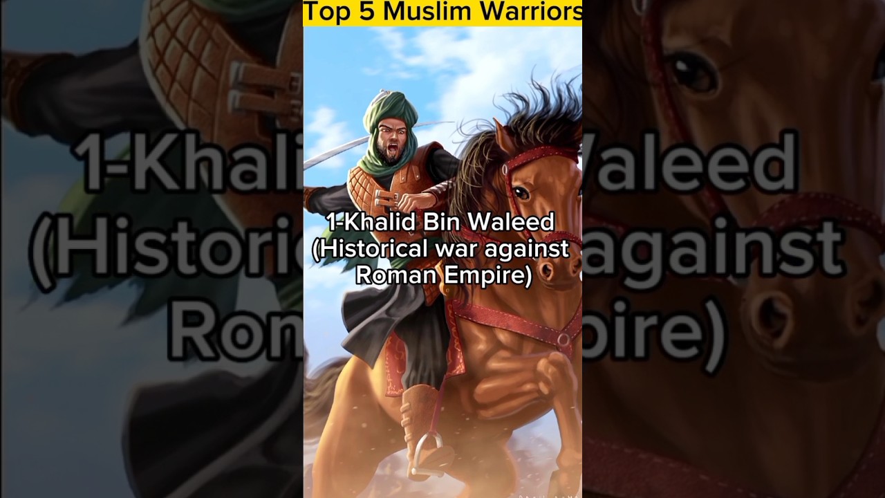 5 Muslim Warriors Who Defeated The World #islamic #islamicshorts #shorts #shortsfeed
